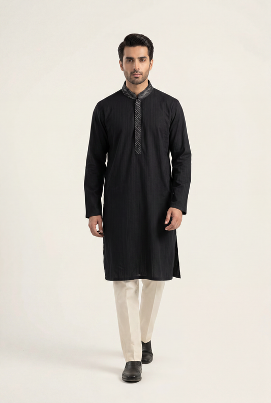 J. Black Sherwani 1-Piece - Men's - AI Photo