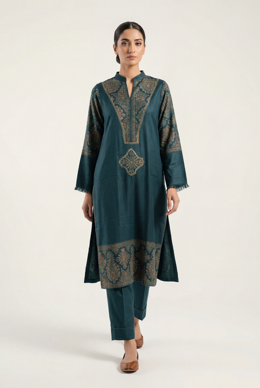 Bandhan Zinc Long Shirt 1-Piece - AI Photo