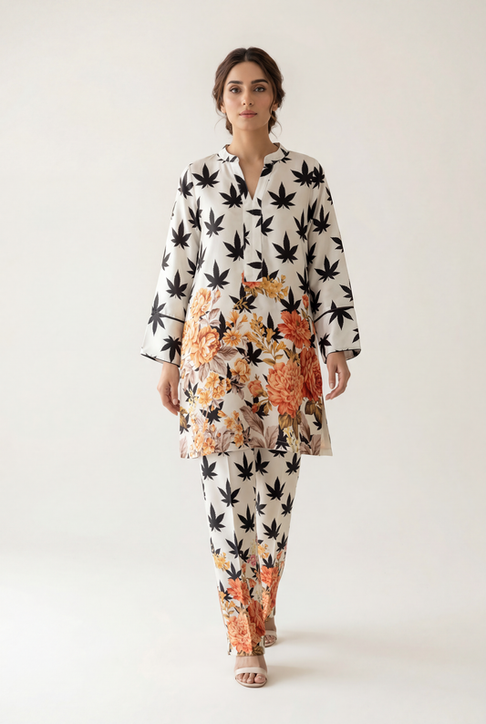 Bandhan Black Shirt 2-Piece - AI Photo